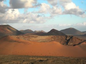 Vulkanische Landschaften der Kanareninsel