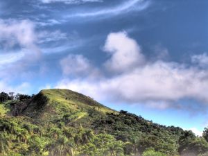 Wandern durch die Vulkanberge von La Reunion