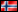 Flagge Norwegen Kreuzfahrten