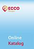 Onlinekatalog ECCO Reisen