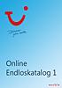 TUI Online Endloskatalog 1