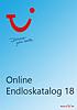 TUI Online Endloskatalog 18