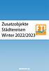 Zusatzobjekte Städtereisen Winter 2022/23