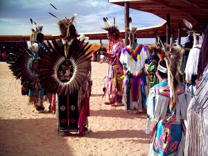 Ureinwohner Amerikas im Navajo-Reservat