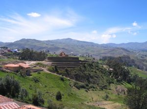 Ingapirca in der Caar-Provinz, das Inkazentrum in Ecuador