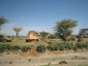 Studienreisen-Motiv: Dorf in Äthiopien