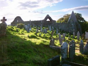 Klosterruine in Irland