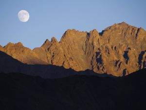 Traumwanderungen mit Blick auf das dach der Welt