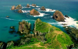Otago auf Süd-Neuseeland: Nugget Point